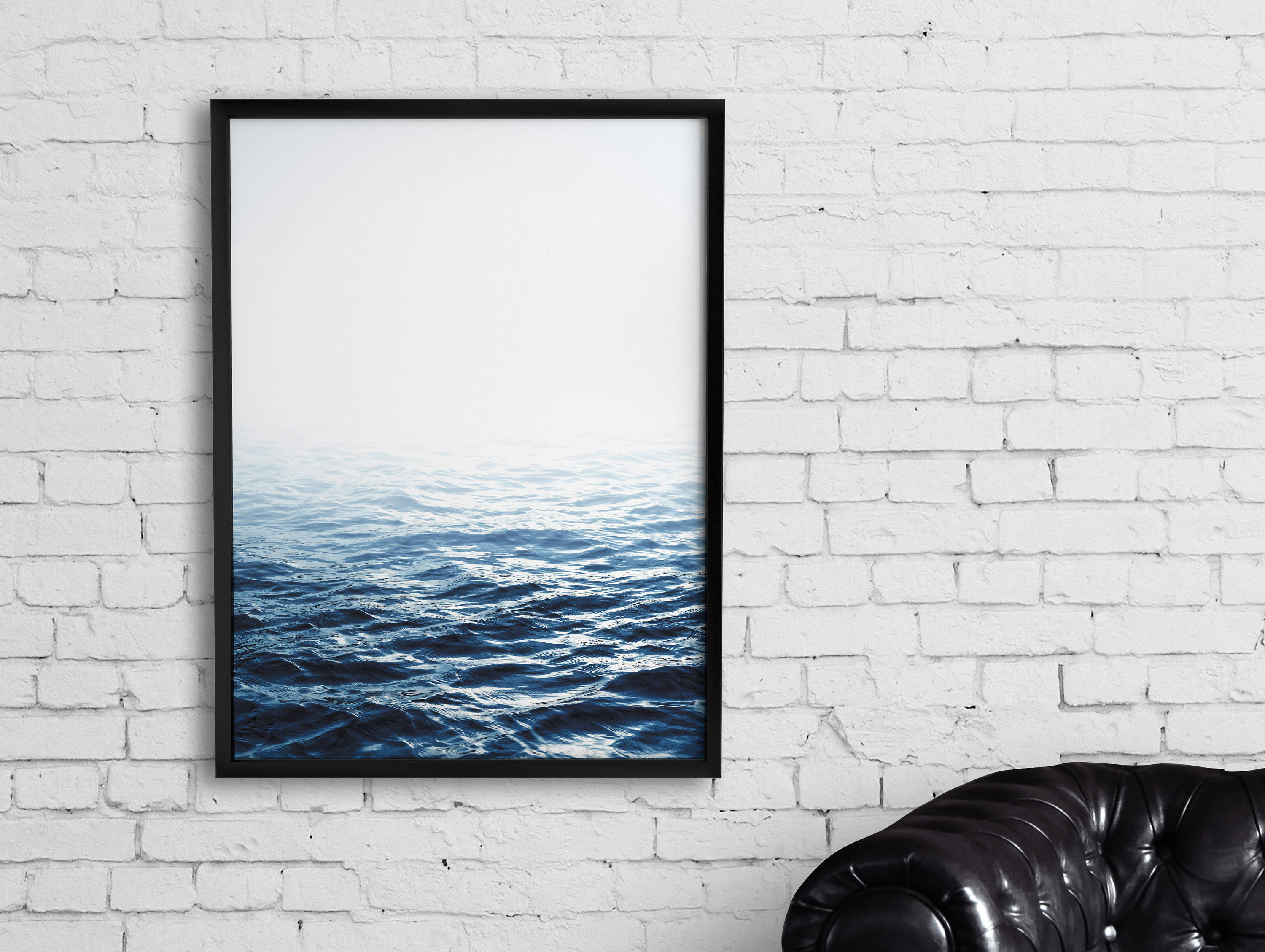 Blue Ocean Coastal Wall Art