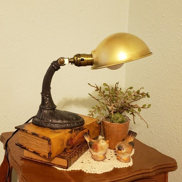 Antique Desk Lamp Etsy