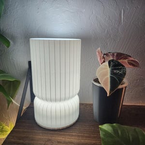 Stance Lamp – Modern Industrial Table Lamp | Ambient Mood Lighting | Cozy Bedroom & Desk Decor | Unique Gift | Housewarming | Mother&#39;s Day