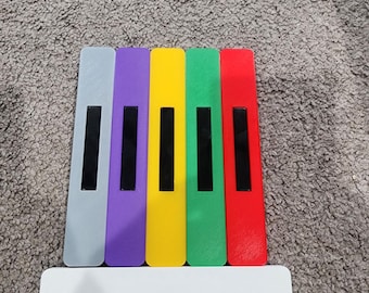 Guía de costura magnética, borde más largo para guiar la tela recta, guía de puntada de borde de 6", regla, protector de costura. HECHO EN EE. UU.