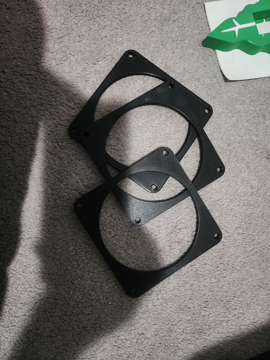 Mini Fan Riser PC Fan Spacer | 3D Printed Radiator Fan Shroud | Noise Reducing Airflow ...
