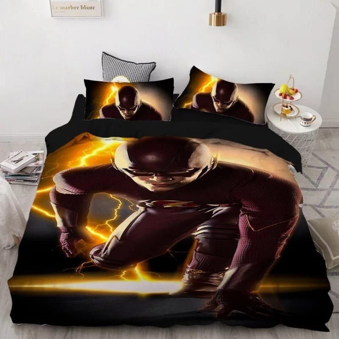 The Flash Barry Allen Duvet Cover Bedding Set BS0326 Etsy