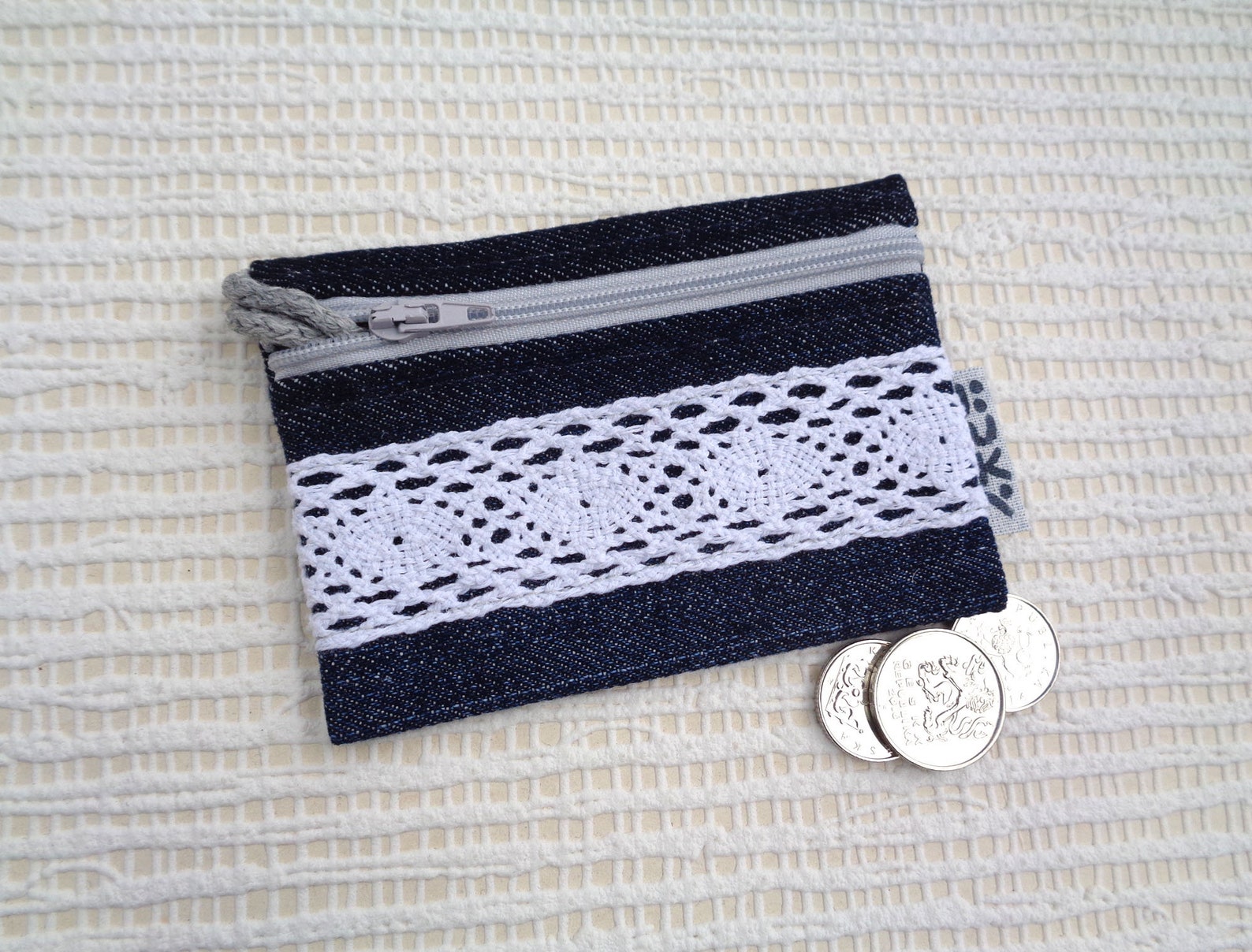 Coin Purse Key Pouch Card Holder Card Wallet Small Etsy
