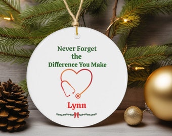 Krankenschwester Ornament - Geschenk für Krankenschwester