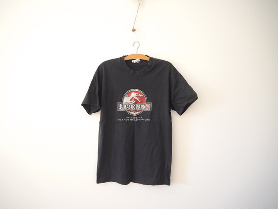 JURASSIC PARK III vintage black dinosaur universal
