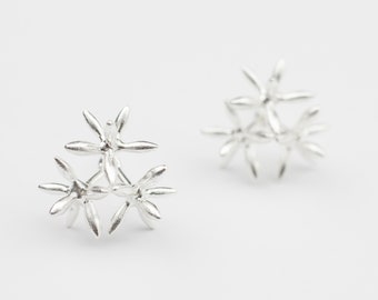 Design Earrings Thorn Bloom 925 Silver Art Gallery Women Designer Jewellery