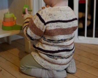 Jr Scrappy Birthday Breton Knittingpattern (Digital PDF)