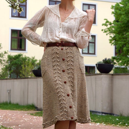 Mini Skirt Knitting Pattern PDF Knitting Pattern Etsy