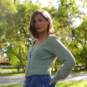 Dela Cardigan Knittingpattern Digital PDF