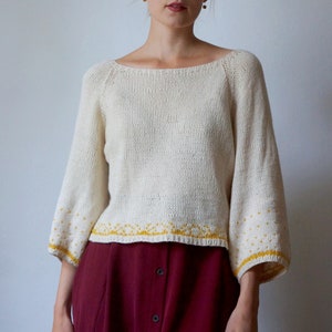 Sun Summoner Blouse Knittingpattern, Digital PDF