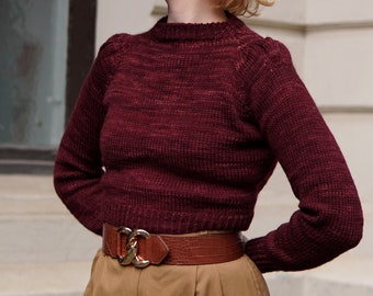 The Alley Jumper Knittingpattern Digital PDF
