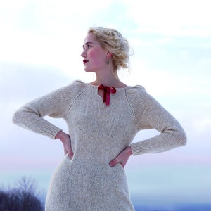 Silverbells Dress Knittingpattern, Digital PDF