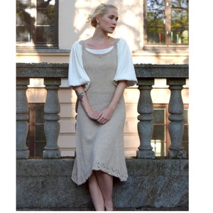 Églantine Dress Knittingpattern, Digital PDF