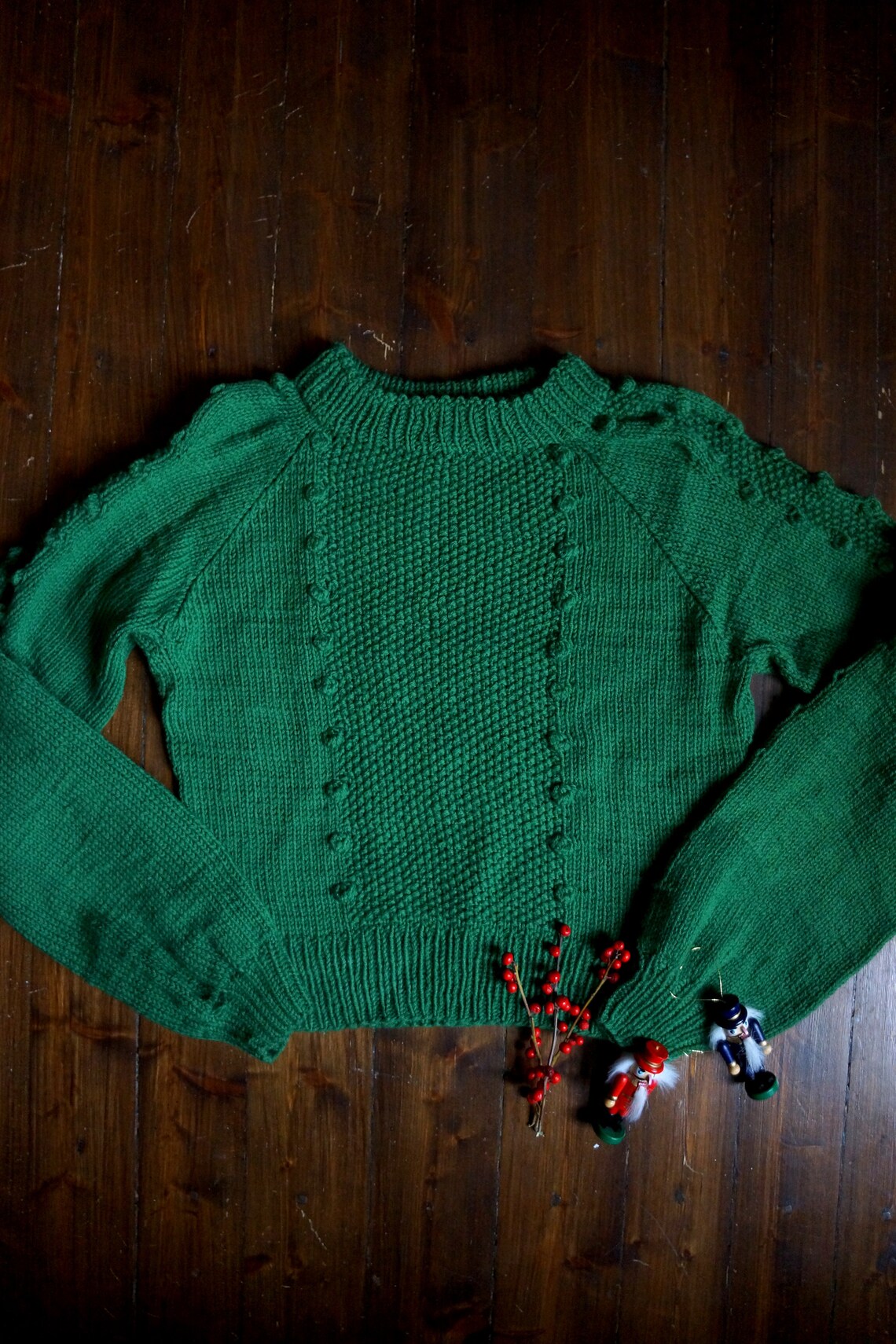 Nutcracker Jumper Knittingpattern Etsy Norway