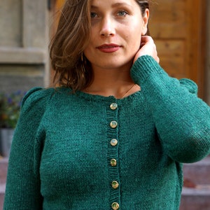 Minerva Cardigan Knittingpattern, Digital PDF - Etsy