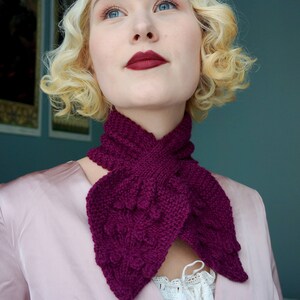 Forest Berry Scarf Knitting Pattern image 3