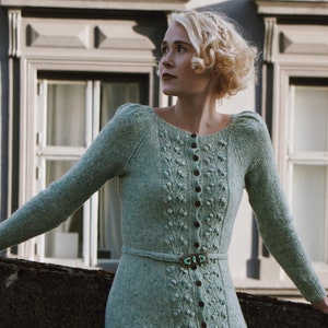 Forest Berry Dress Digital Knittingpattern PDF