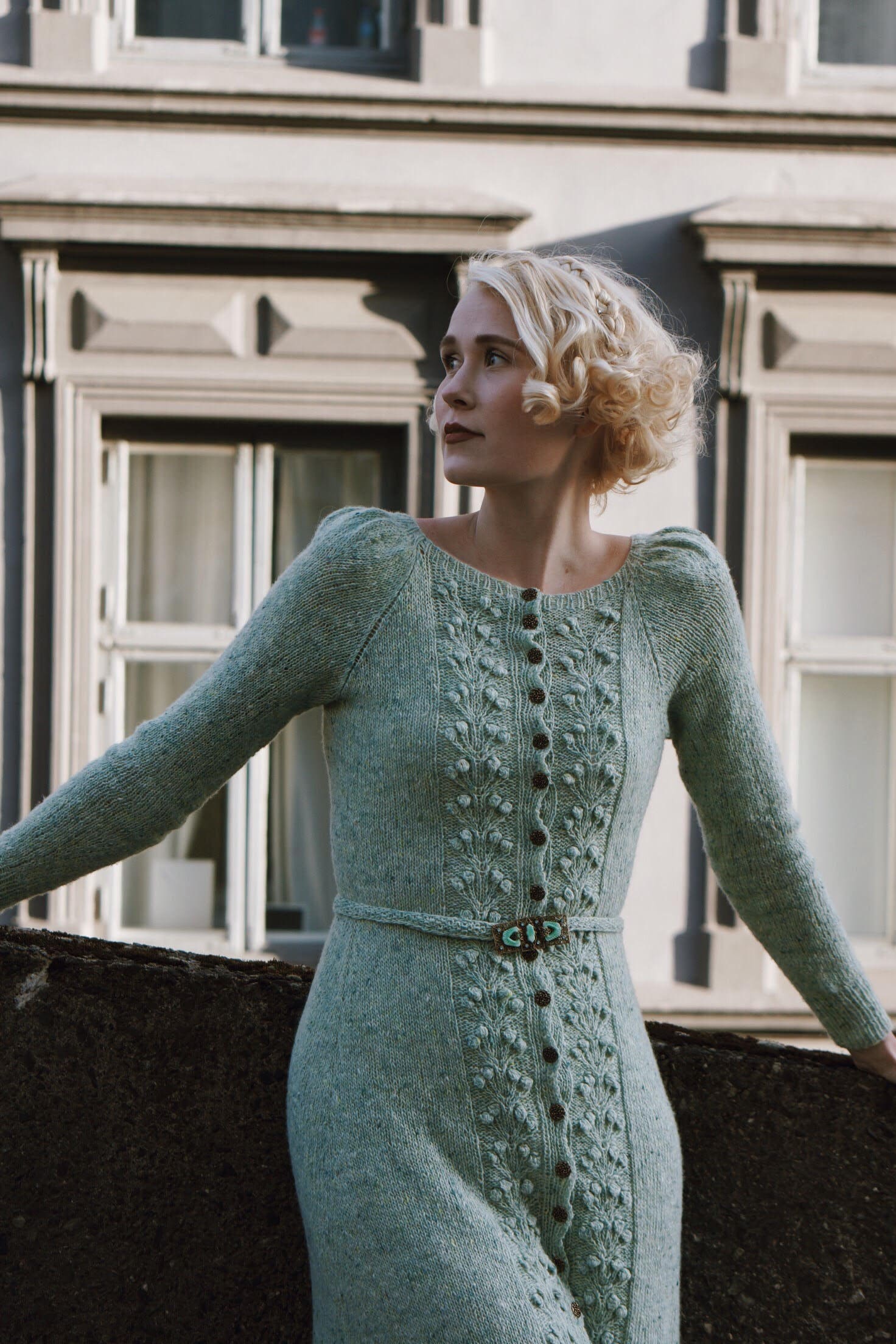 1940s Knit Dress - Etsy