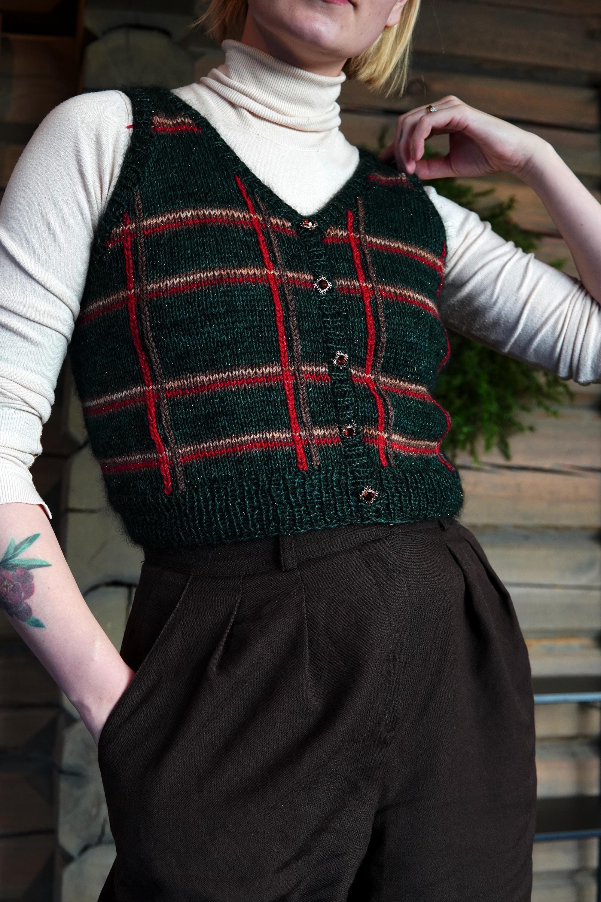 Noelle Vest Knitting Pattern, Digital PDF - Etsy
