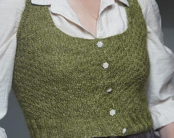 The Shire Vest Knittingpattern, Digital PDF