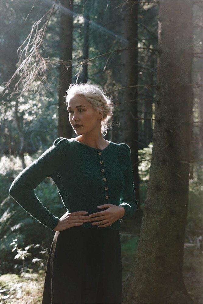 Minerva Cardigan Knittingpattern - Etsy Norway