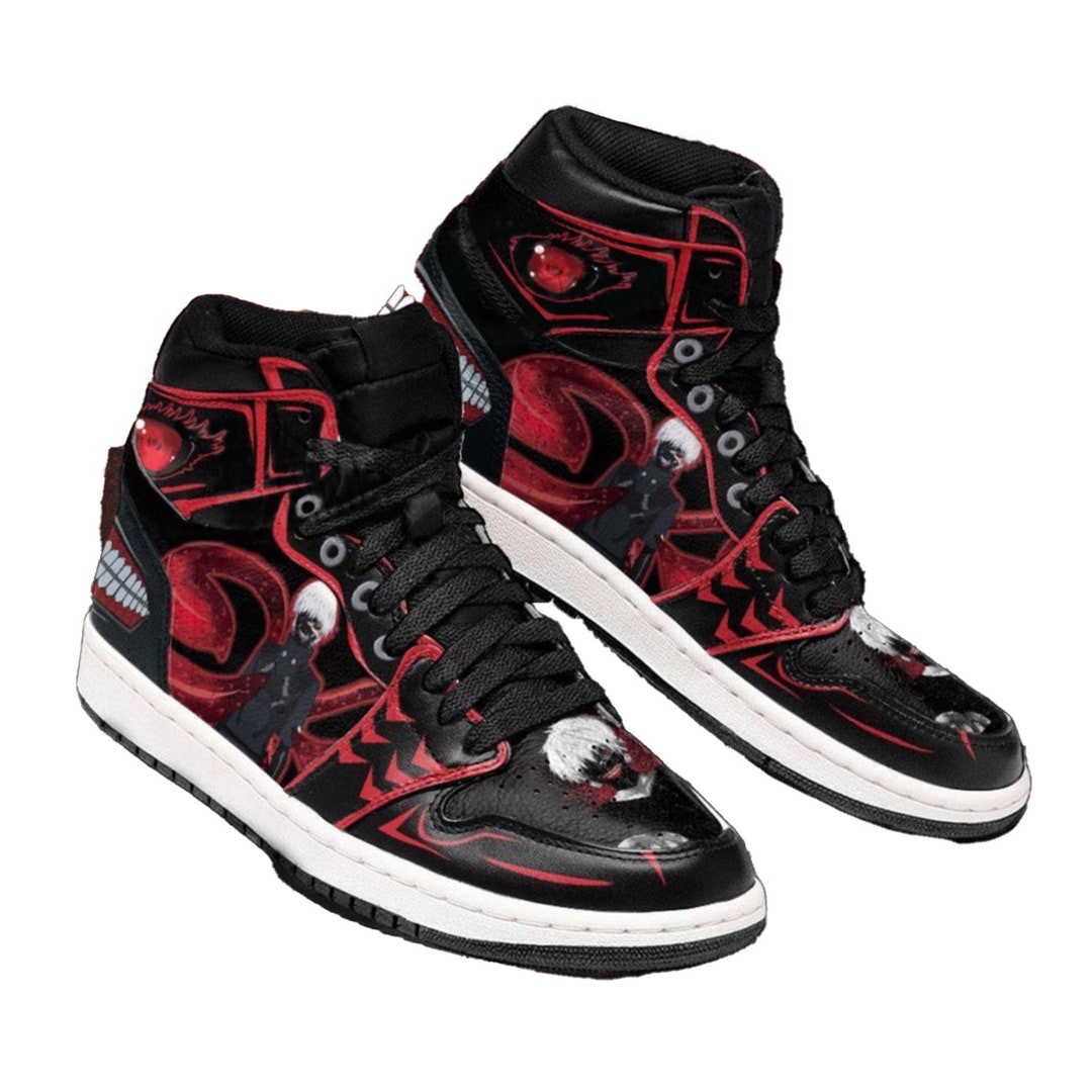 Ken Kaneki Sneakers Custom Kagune Tokyo Ghoul Anime Shoes - Etsy