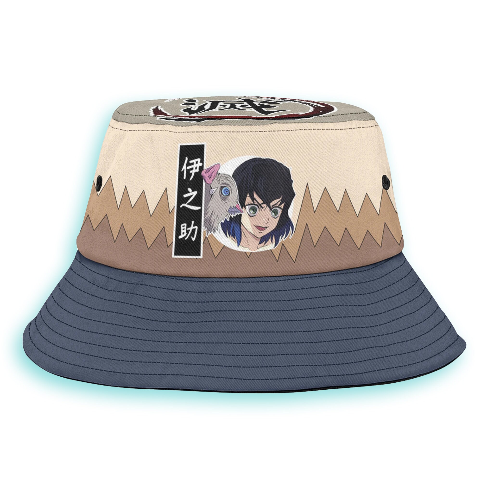 Inosuke Hashibira Anime Bucket Hat Etsy