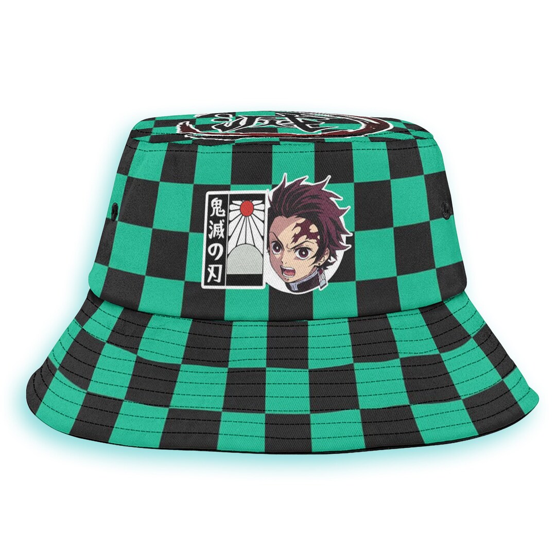 Tanjiro Kamado Anime Bucket Hat Etsy