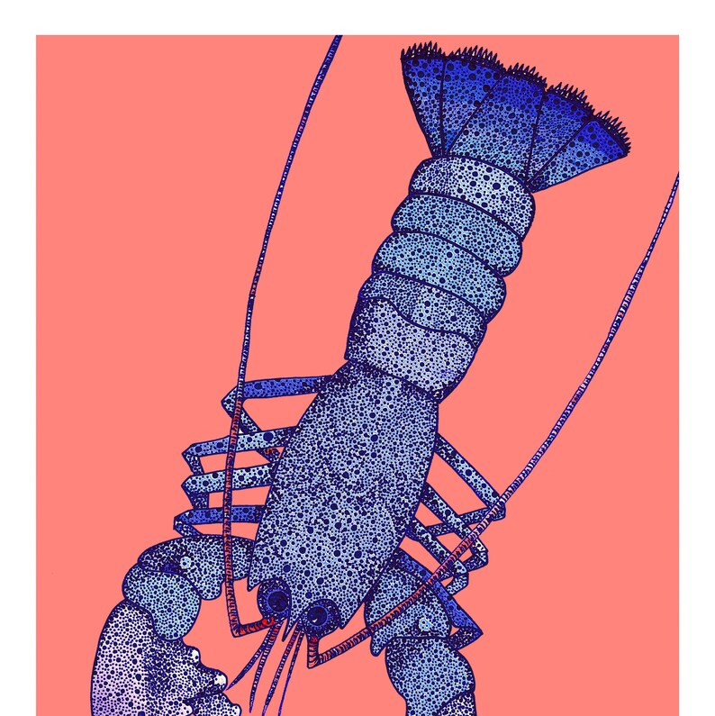 Lobster Pop Art Poster image 2