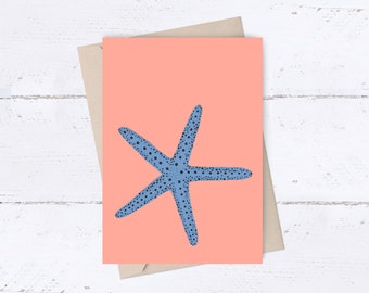 Starfish Pop Art Card - “Star Pop”