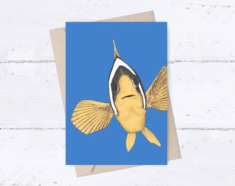 Fish Pop Art Card - “Nemo Pop”