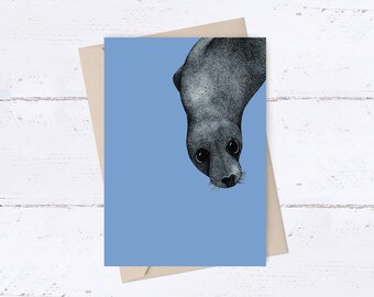 Seal Pop Art Card - “Seal Pop”