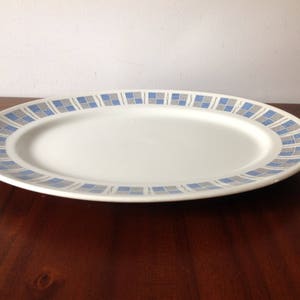 Myotts Fine White Ironstone Staffordshire seving plate. Vintage. image 1