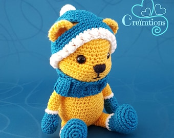 Crochet pattern Bear Teddy