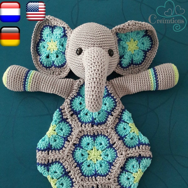 Crochet pattern Cuddly Fant