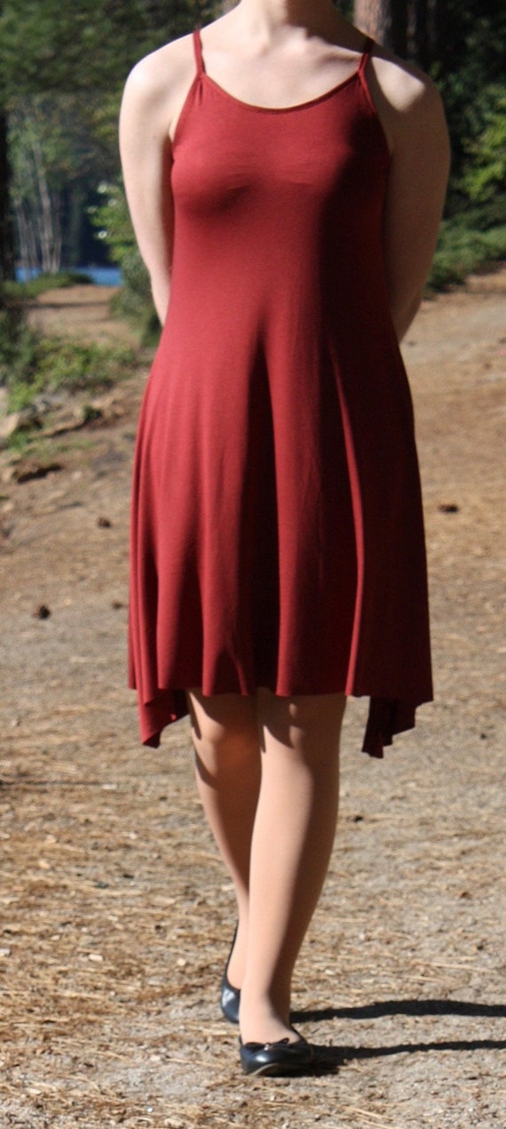 burnt orange sundress