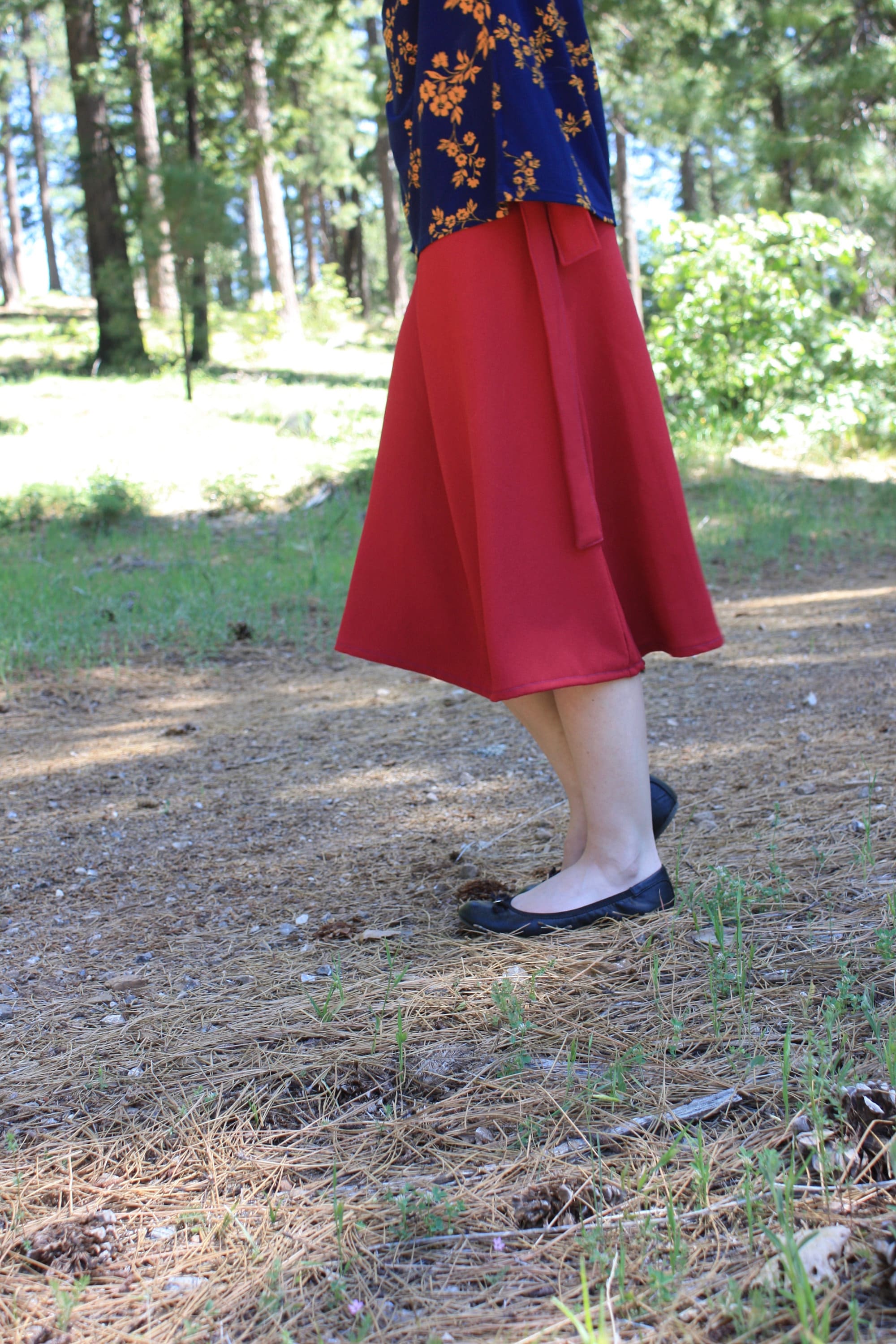 wrap around skirt formal