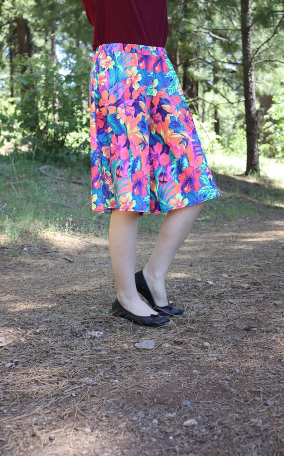 Tropical Swim Capris / Tan Capris 