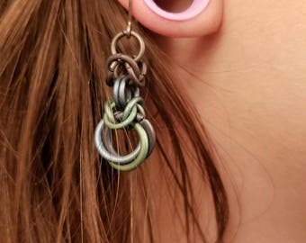 Titanium earrings