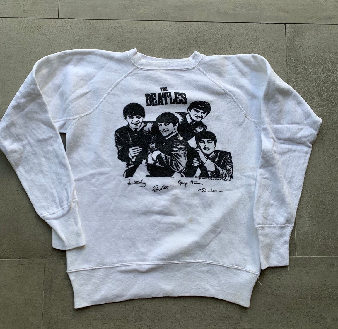 vintage beatles sweatshirt