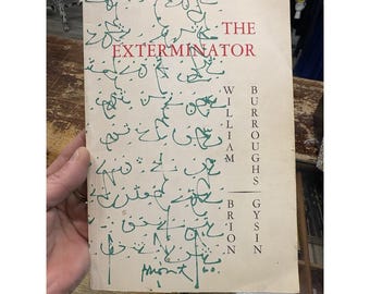 El exterminador / William Burroughs y Brion Gysin Auerhahn Press 1960 Libro SC