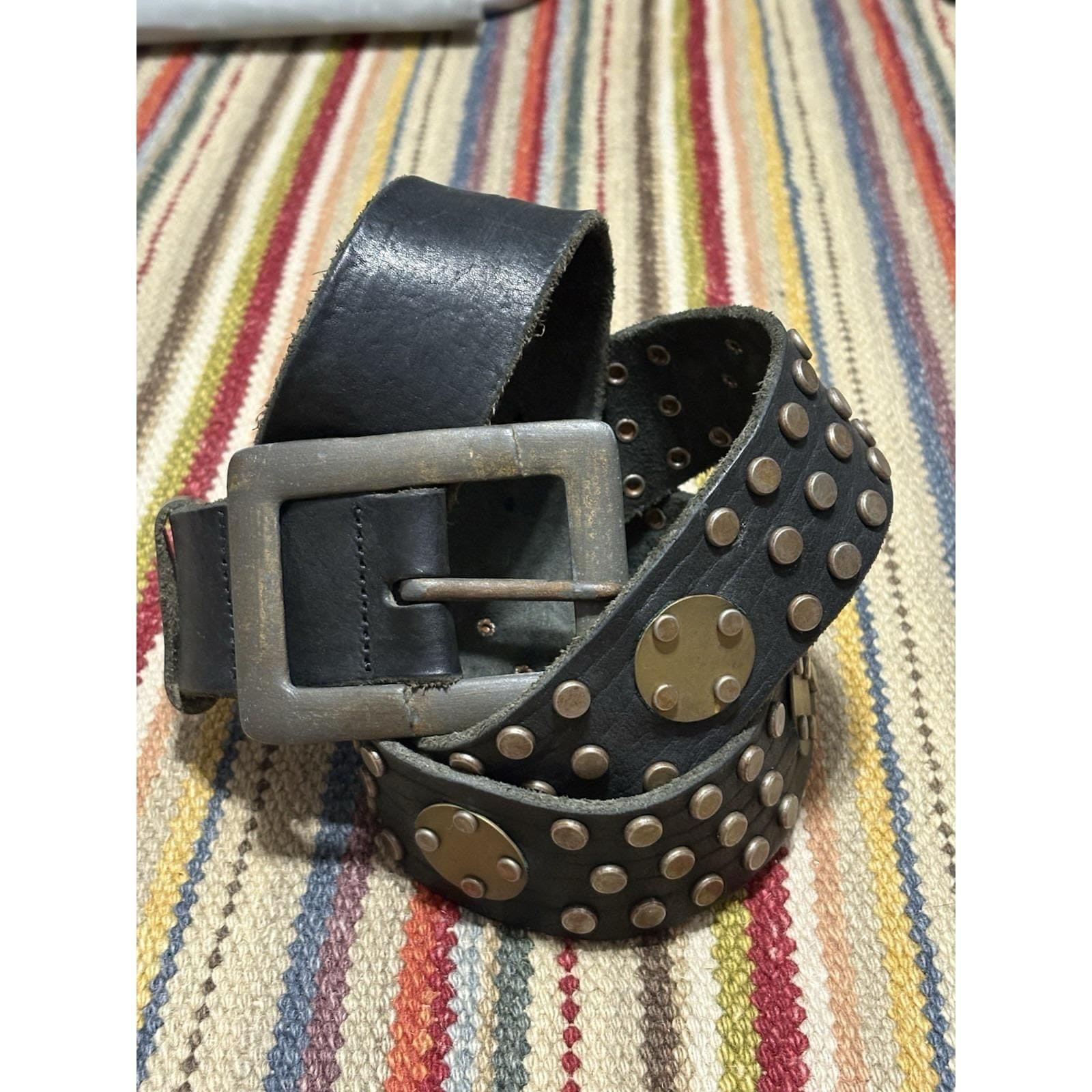Studded Diesel Belt - Etsy