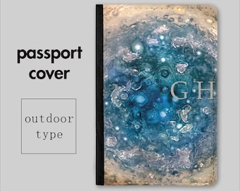 Personalised Passport Cover - Passport Holder - Planet Jupiter - Travel Gift - Passport Wallet - Space Gift - Science Gifts - PC07