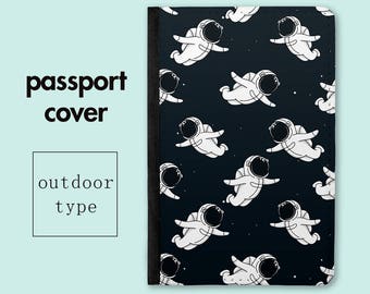 Spacemen Passport Cover - Boys Passport Holder - PC020