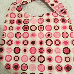 Babyville dinosaur licensed waterproof fabric bib