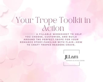 Kit de herramientas de tropos románticos para escritores: Constructor de premisas narrativas (Guía PDF/Word Docx)