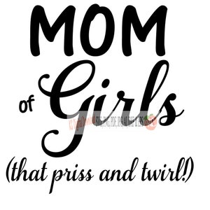 Mãe de meninas que priss e giram svg png pdf jpg ai eps dxf studio3 impressão digital arquivo cortado dia das mães aniversário filha mamãe mamãe
