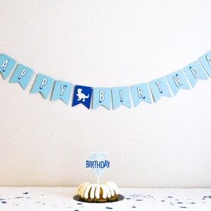 Personalized Happy Birthday Cake Topper image 3