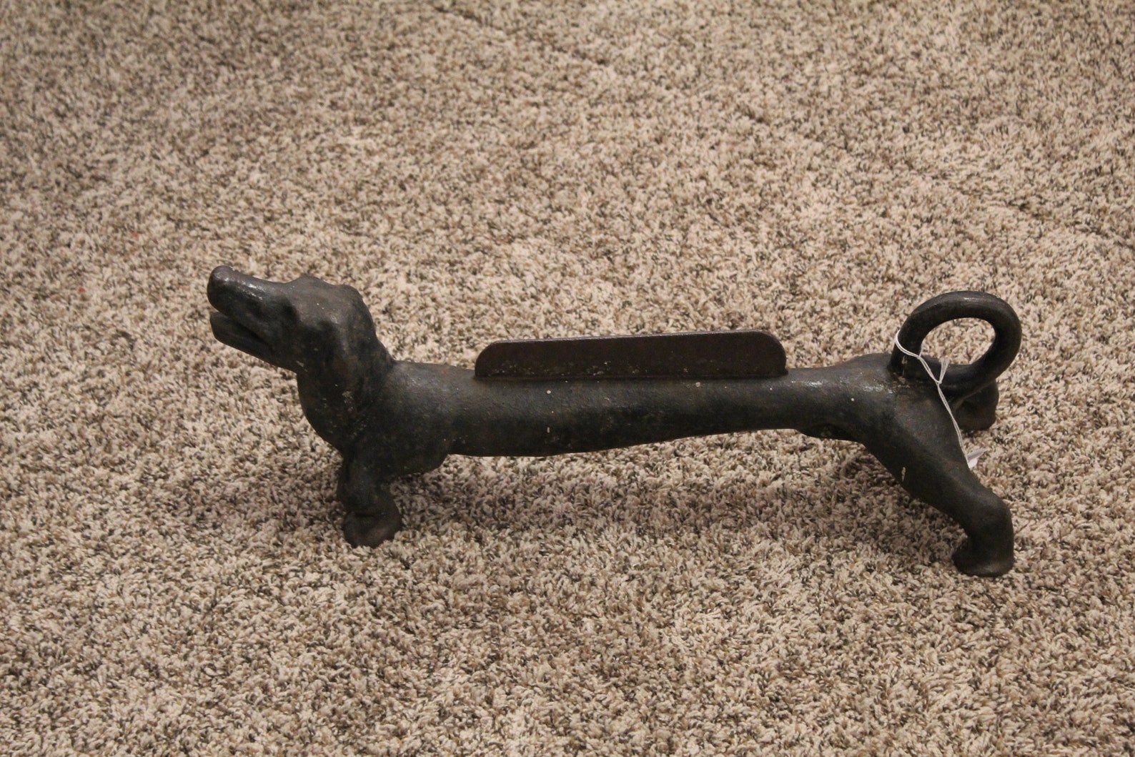 Antique Cast Iron Dachshund Boot Scraper Etsy