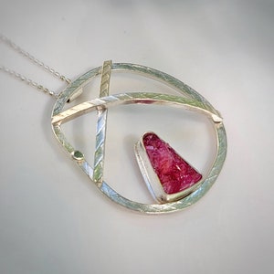 Cobalto Calcite Crossover Pendant